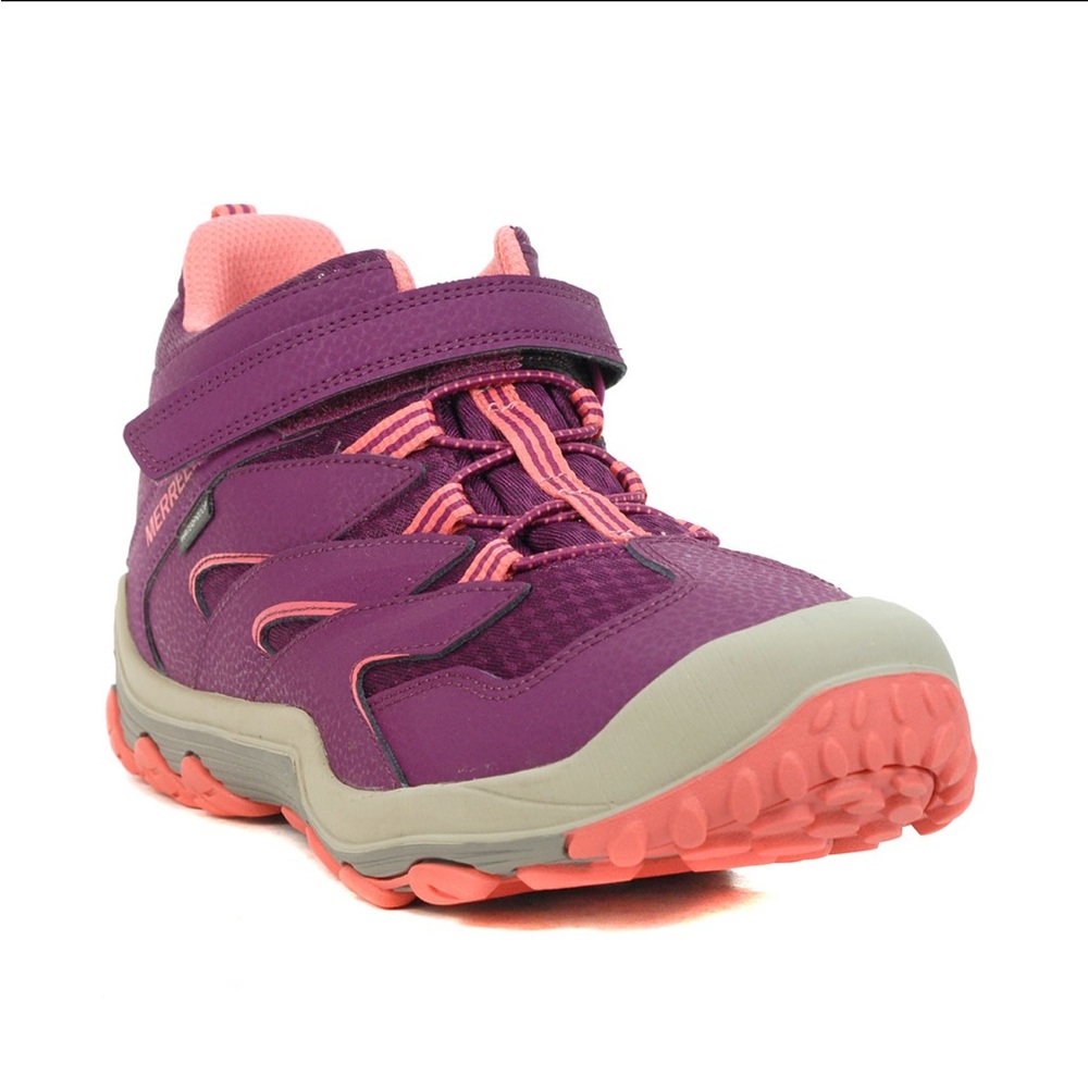 Merrell Kids Girls Chameleon 7 Access Mid A/C Wtr Hiking Boot – girls youth US 3